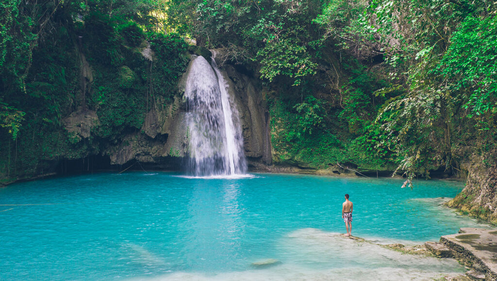 Canyoneering at Kawasan Falls Cebu,Best Places to Visit in Philippines - World Pinoy Flights Blog