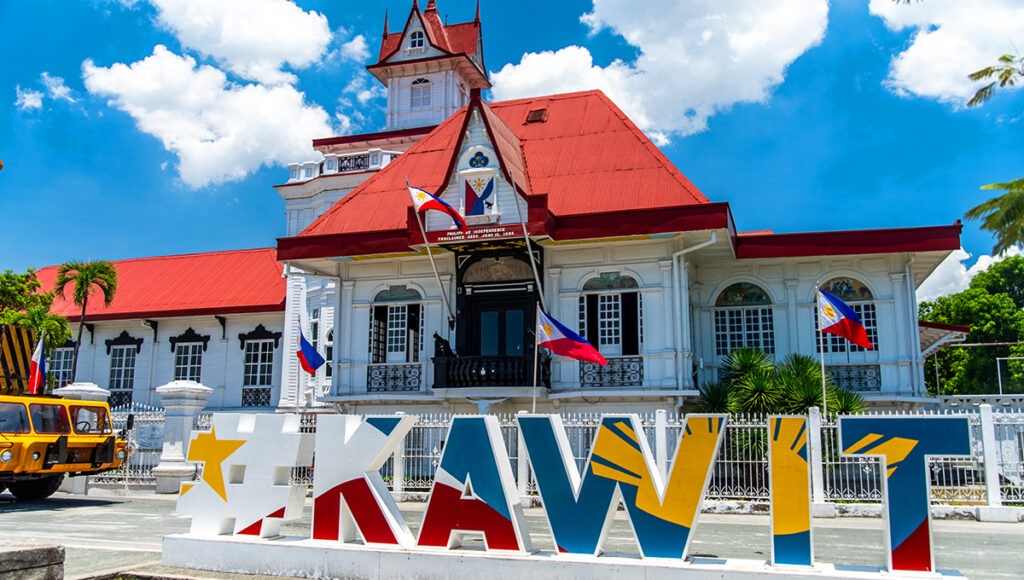 Aguinaldo Shrine in Kawit, Cavite, a key historical place in the Philippines marking the birth of the republic.