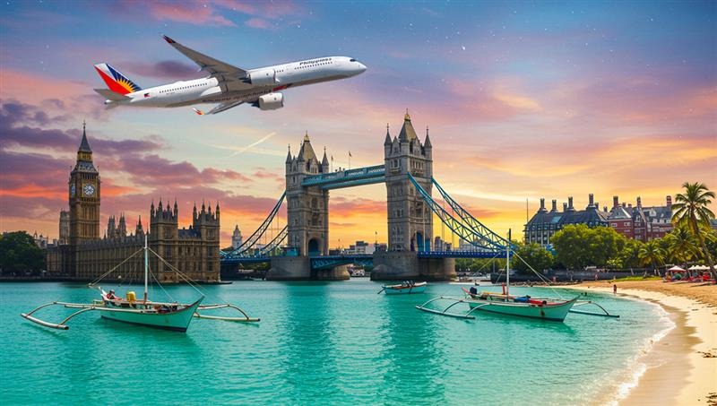 London to Philippines Flight Time - World Pinoy Flights Blog