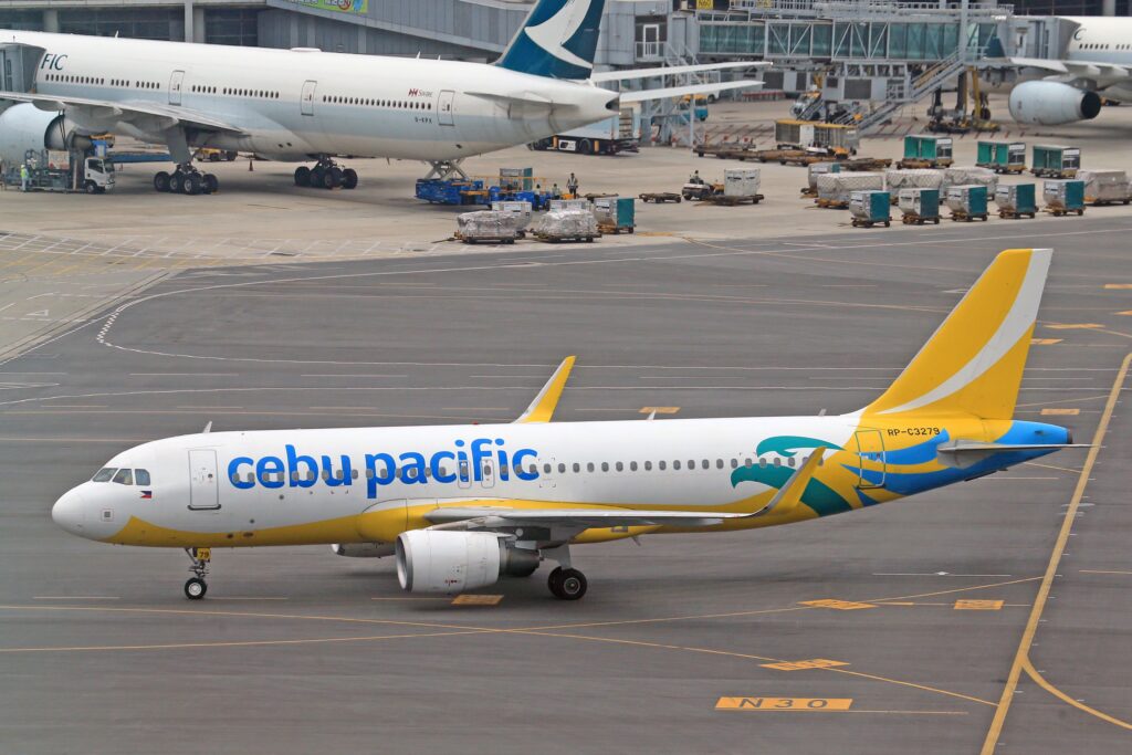 Aircraft on the runway highlighting Philippines Airports and flight connections for travellers