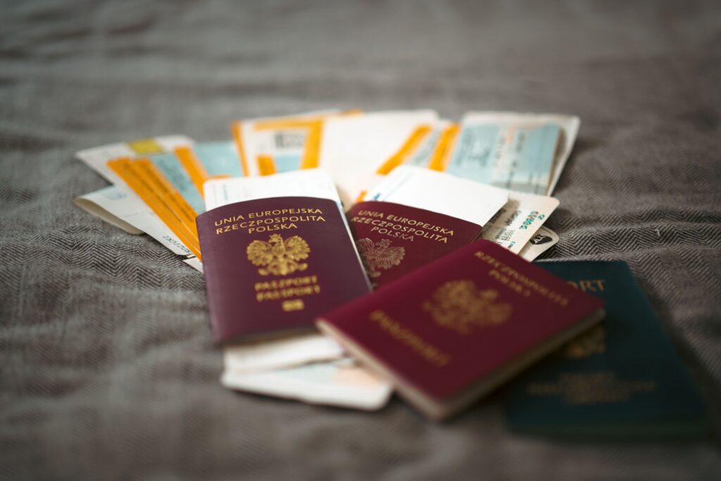 Passports and travel documents for comparing Cebu Pacific vs Philippine Airlines